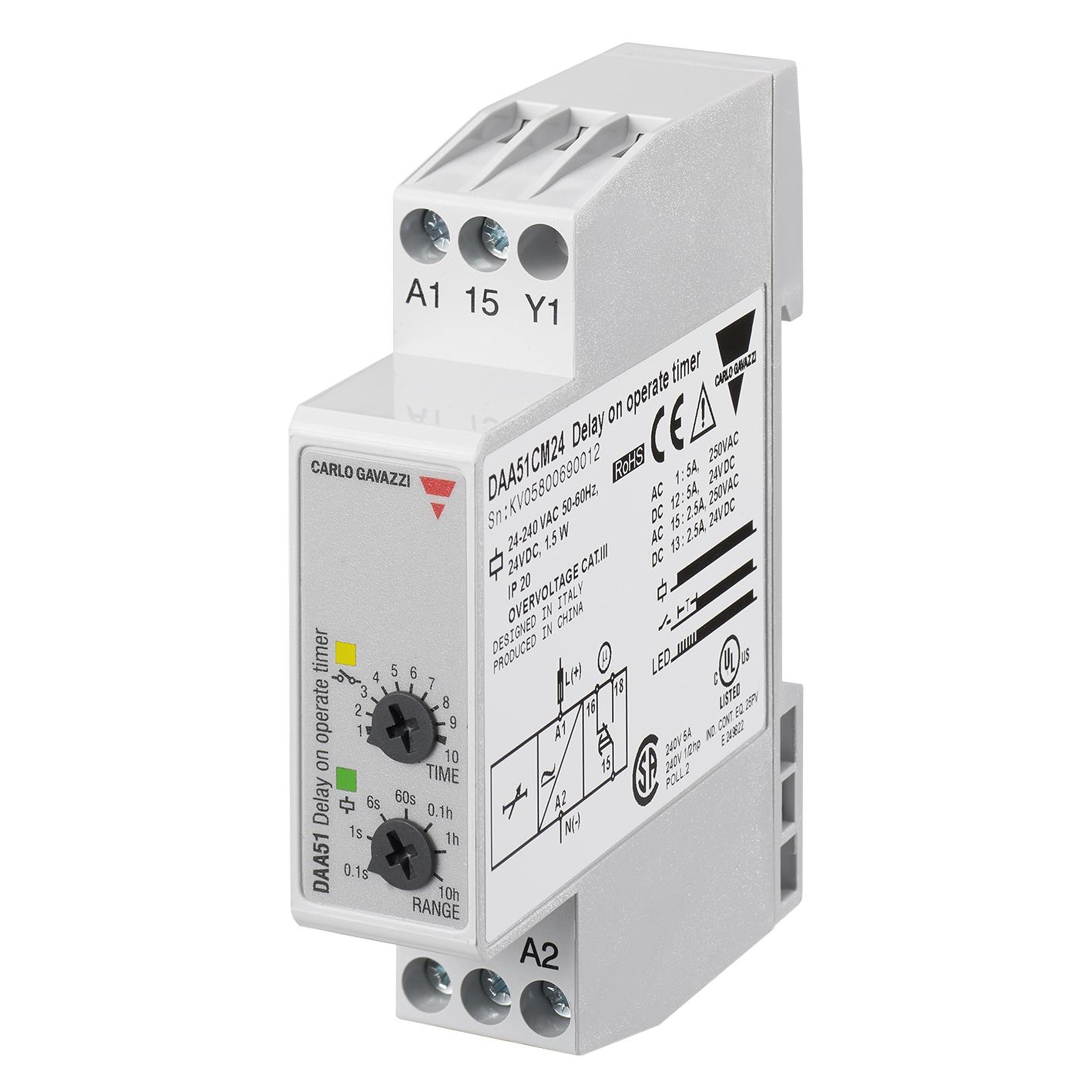 Carlo Gavazzi Inc. DAA51CM24 electronic component