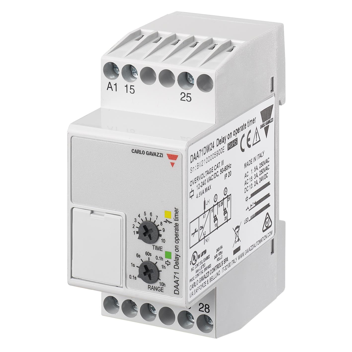 Carlo Gavazzi Inc. DAA71DW24 electronic component
