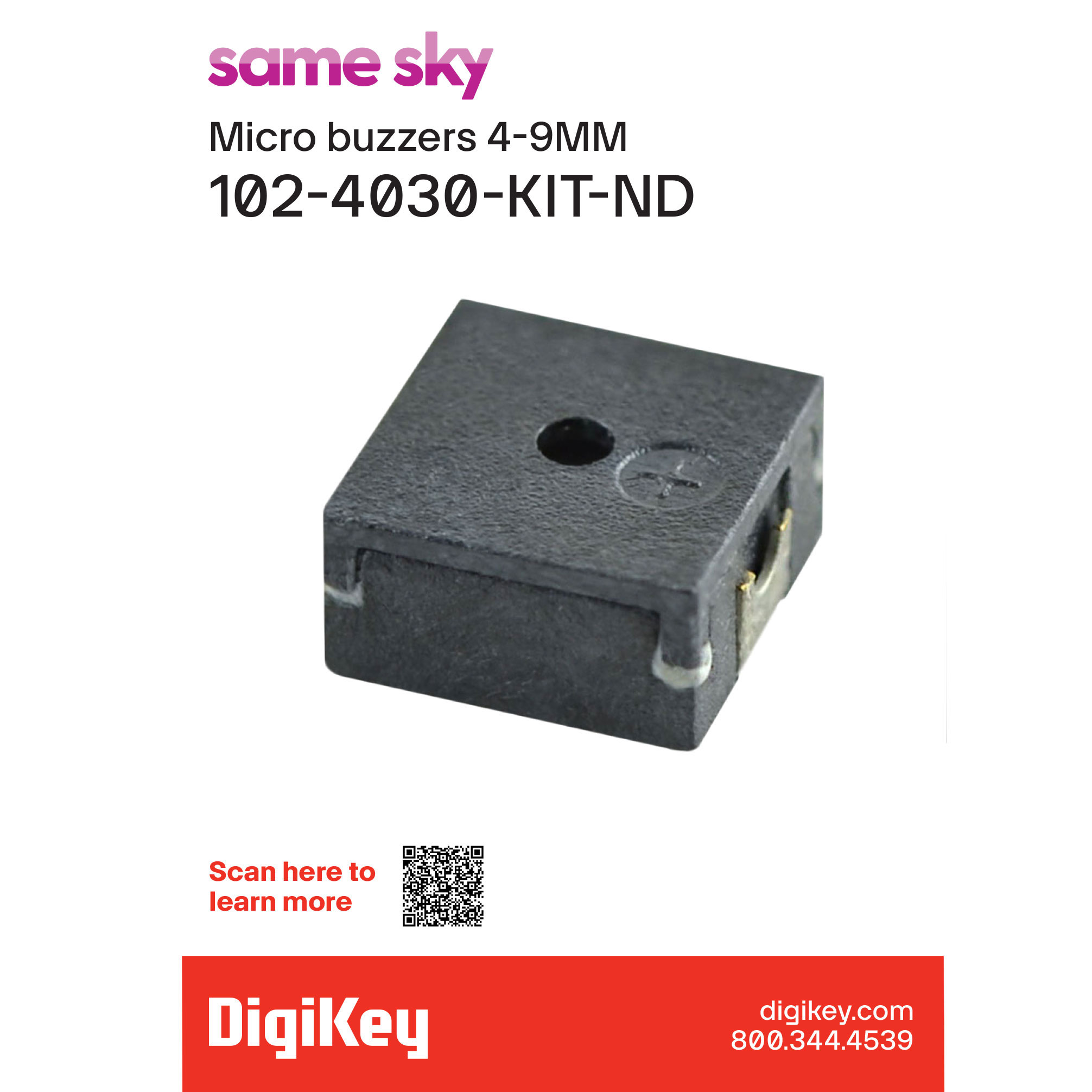 Same Sky (Formerly CUI Devices) 102-4030-KIT electronic component