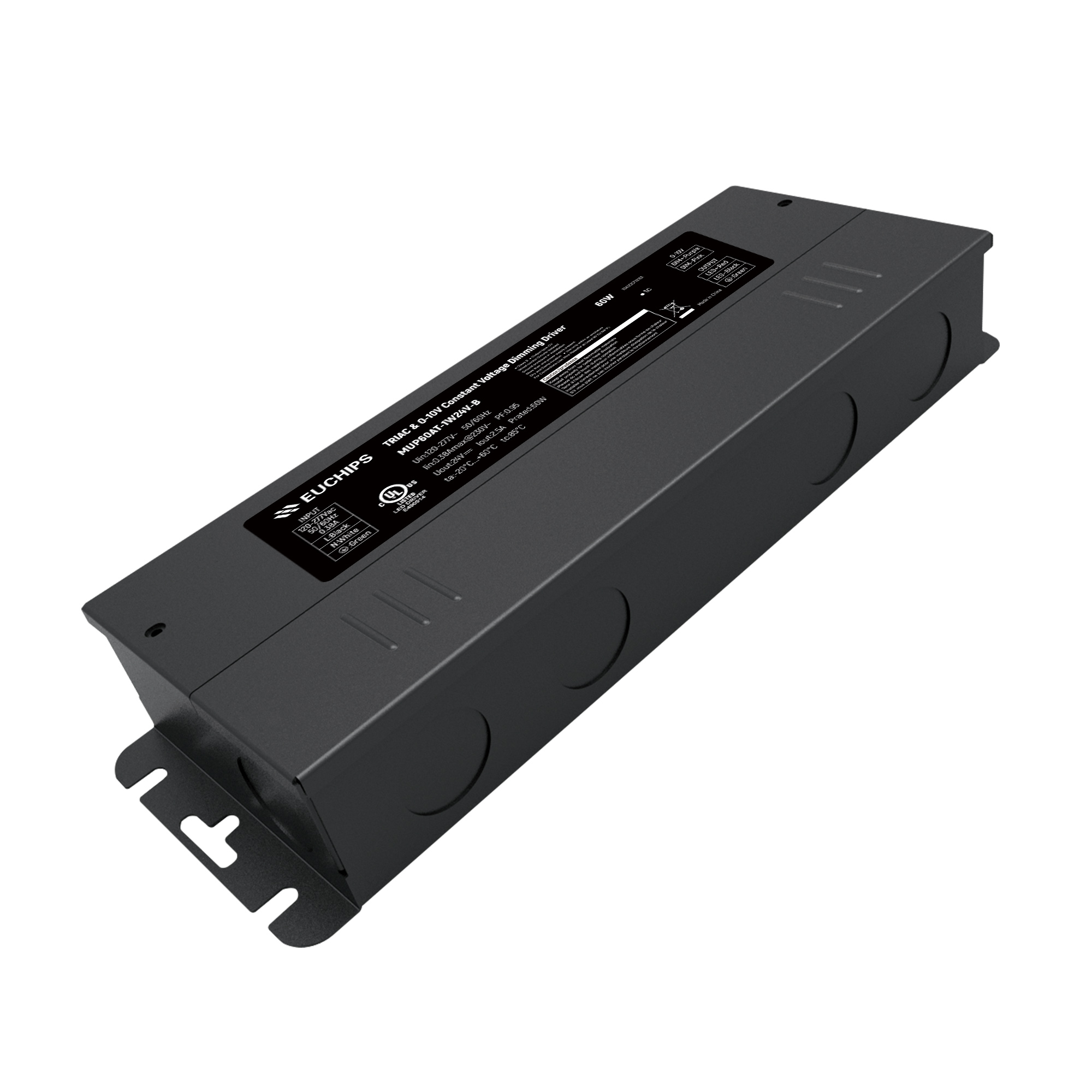 Euchips Electronics Inc MUP60AT-1W24V-B electronic component