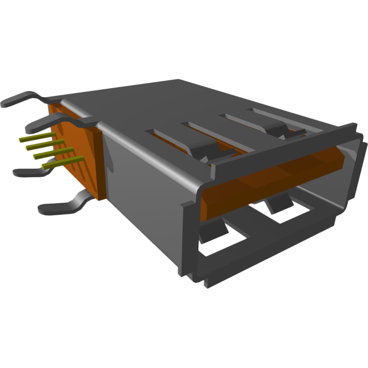 Samtec Inc. USBR-A-S-F-O-VT electronic component