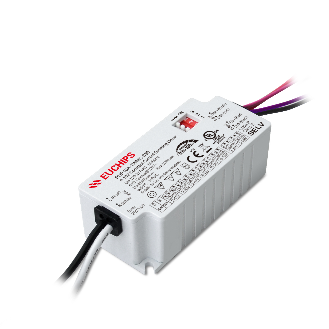 Euchips Electronics Inc PUP10A-1WMC-350 electronic component