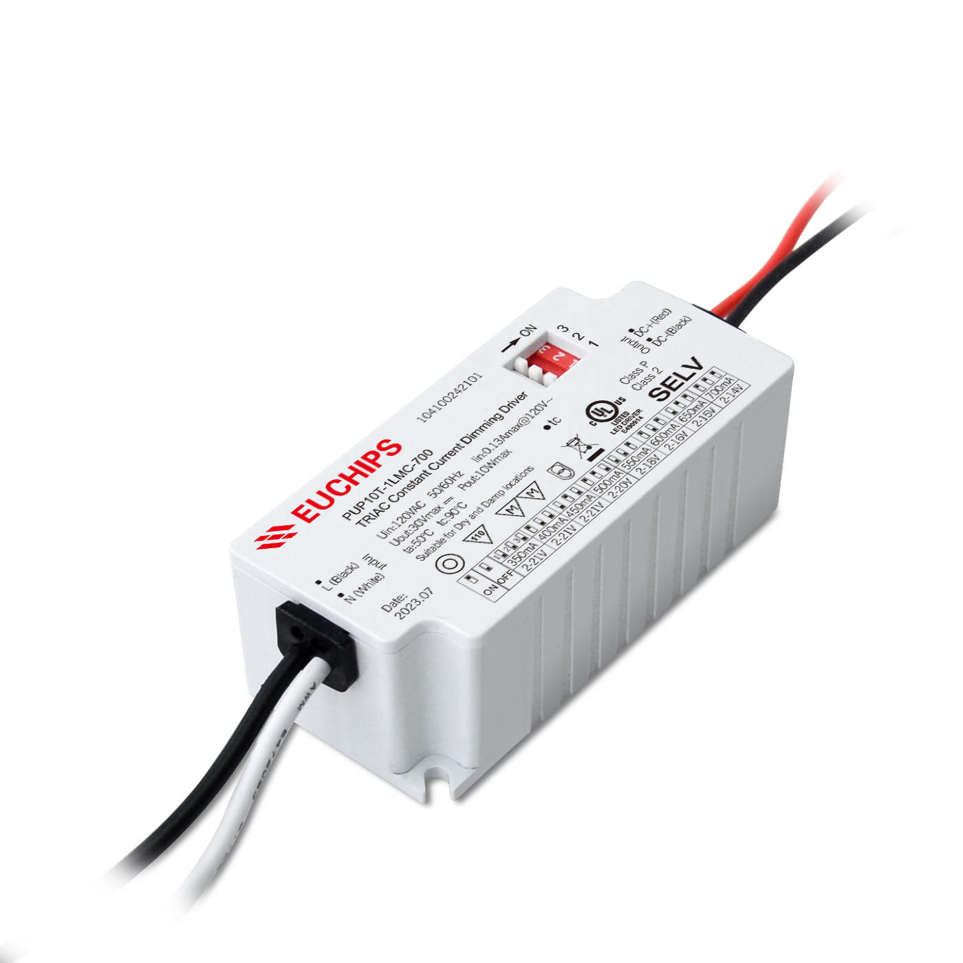Euchips Electronics Inc PUP10T-1LMC-350 electronic component