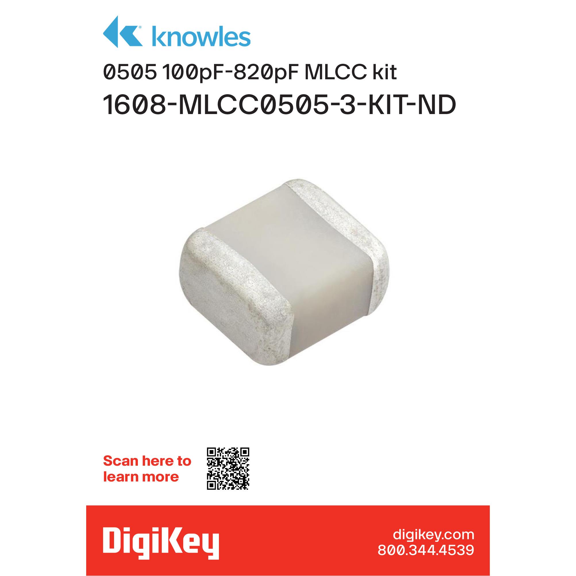 Knowles Syfer MLCC0505-3 electronic component