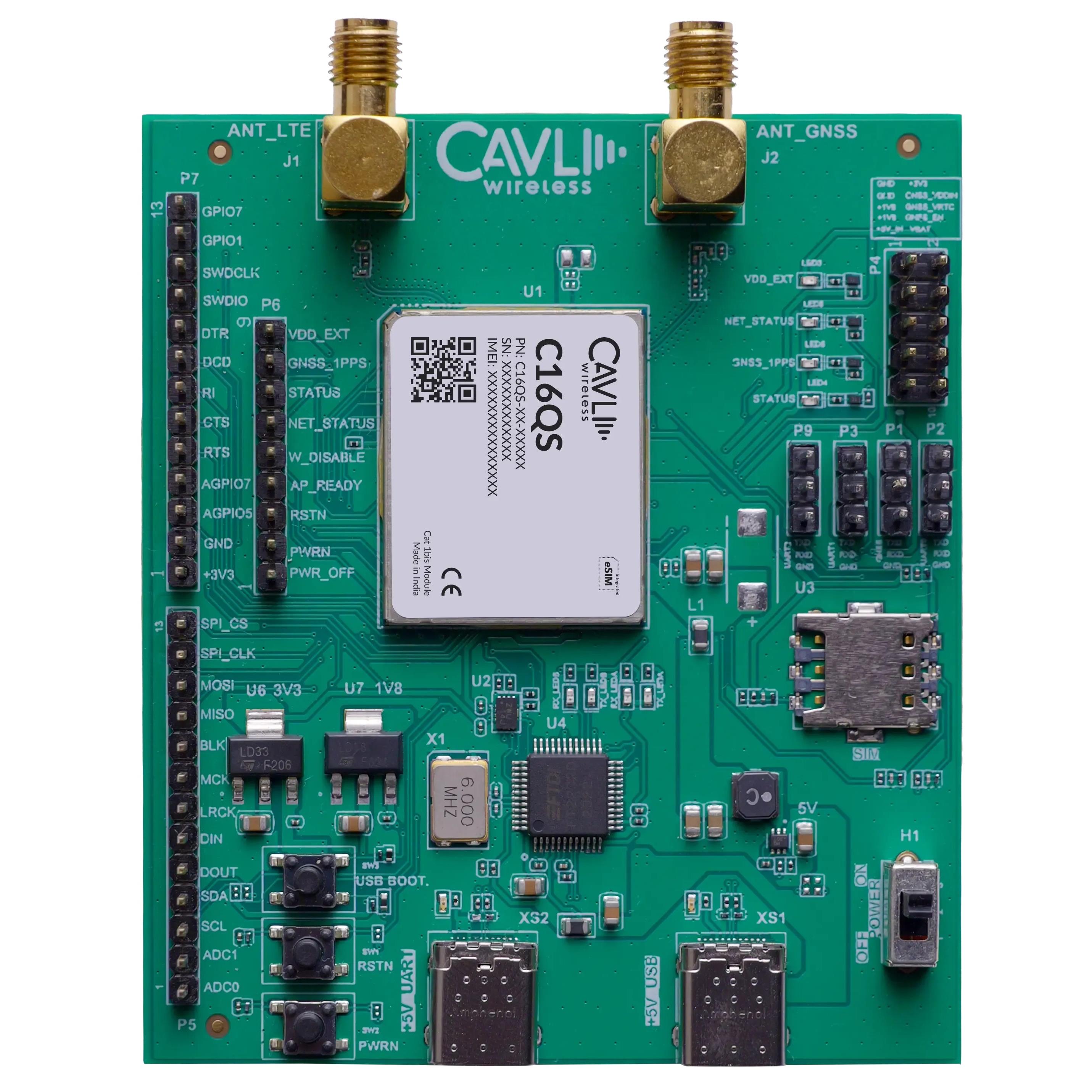 Cavli Wireless C16QS-EVK-V2-04 electronic component