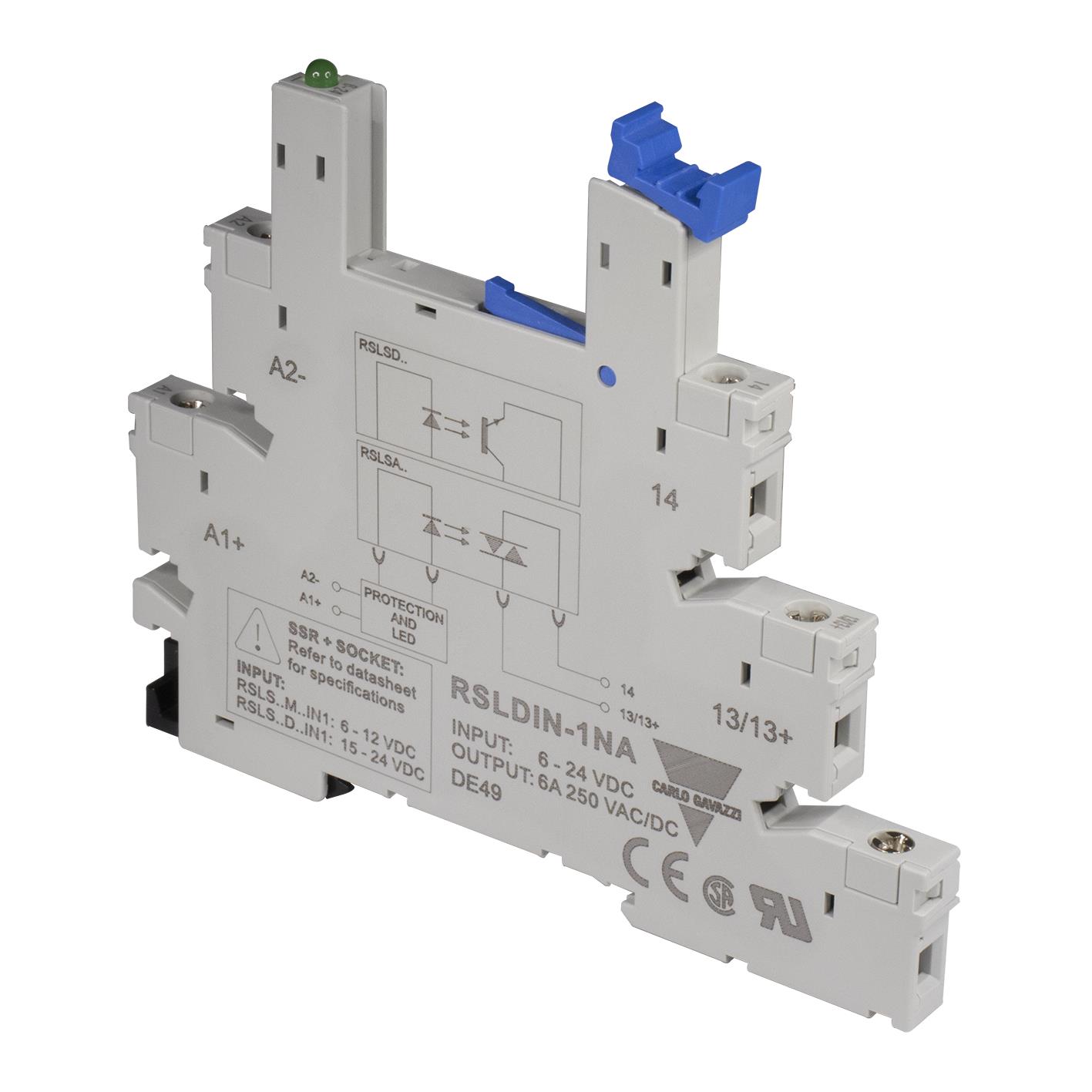 Carlo Gavazzi Inc. RSLDIN-1NAX10 electronic component