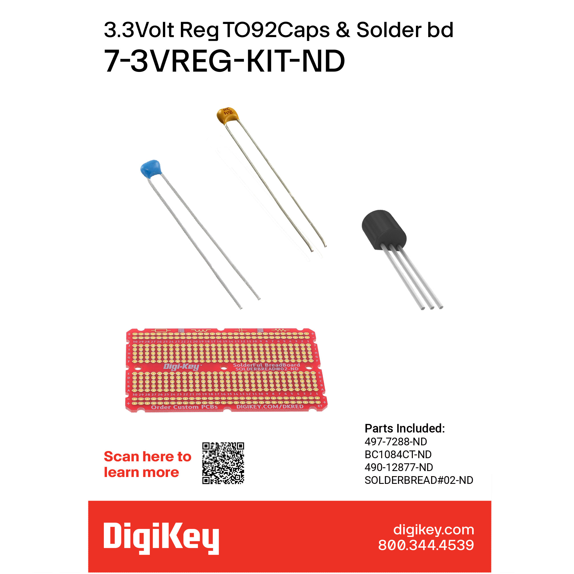 DigiKey Kit (VA) 3VREG electronic component
