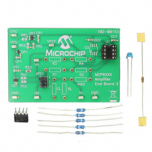 Microchip Technology MCP6XXXEV-AMP3 electronic component