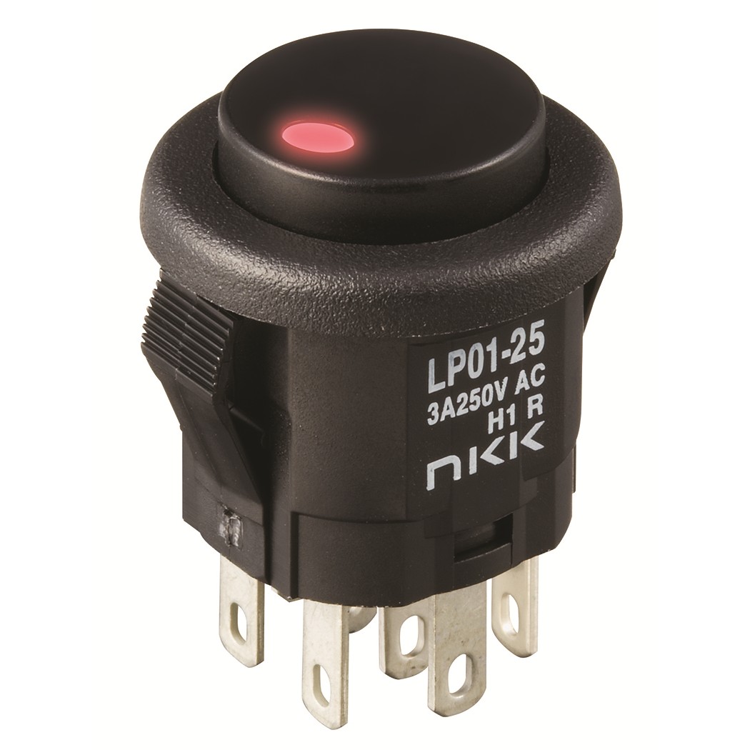 NKK Switches LP0125CCKW015DA electronic component