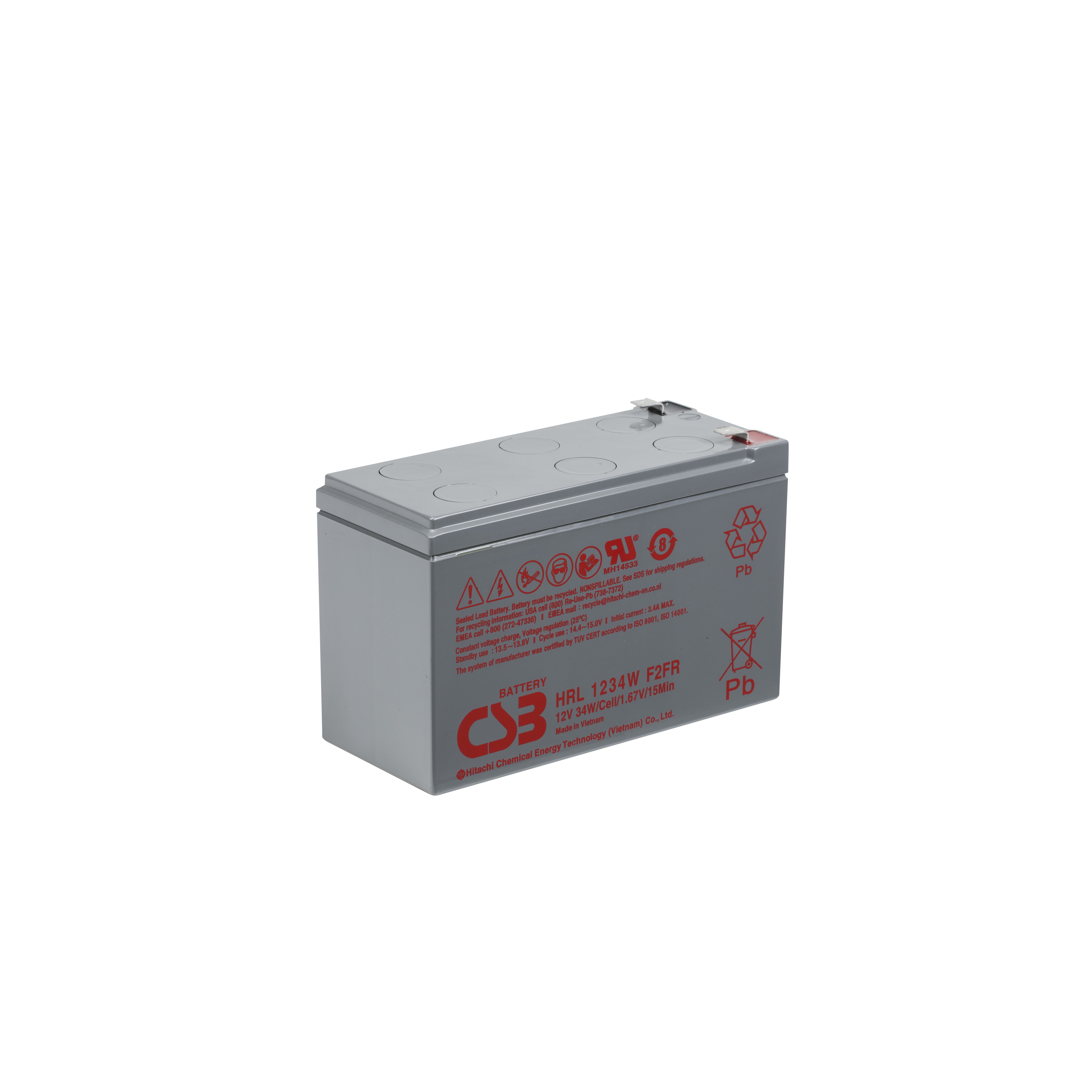 CSB Battery HRL-1234WF2FR electronic component