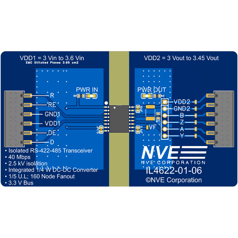 NVE Corp/Isolation Products IL4622-01 electronic component