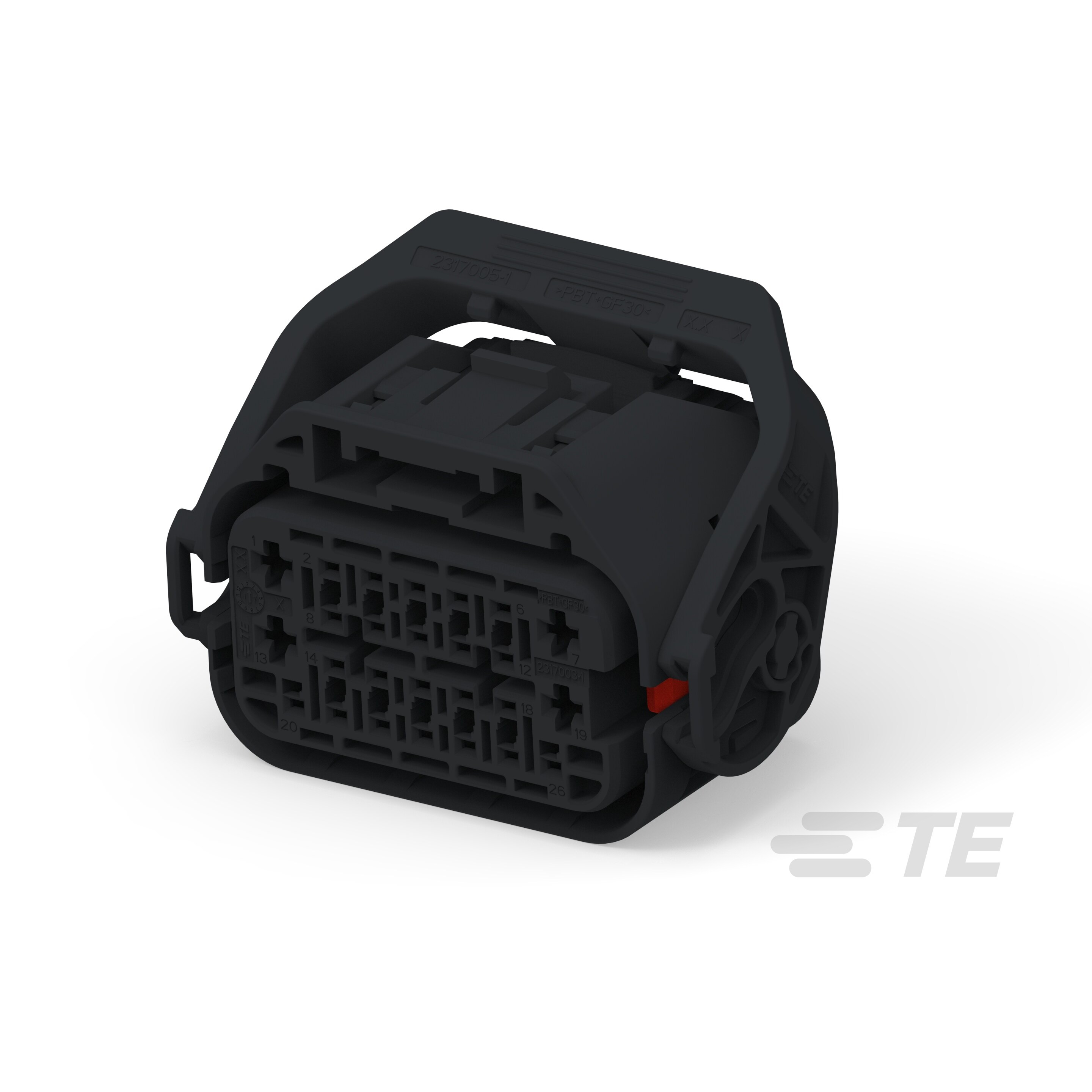 TE Connectivity Deutsch Connectors 2317001-1 electronic component