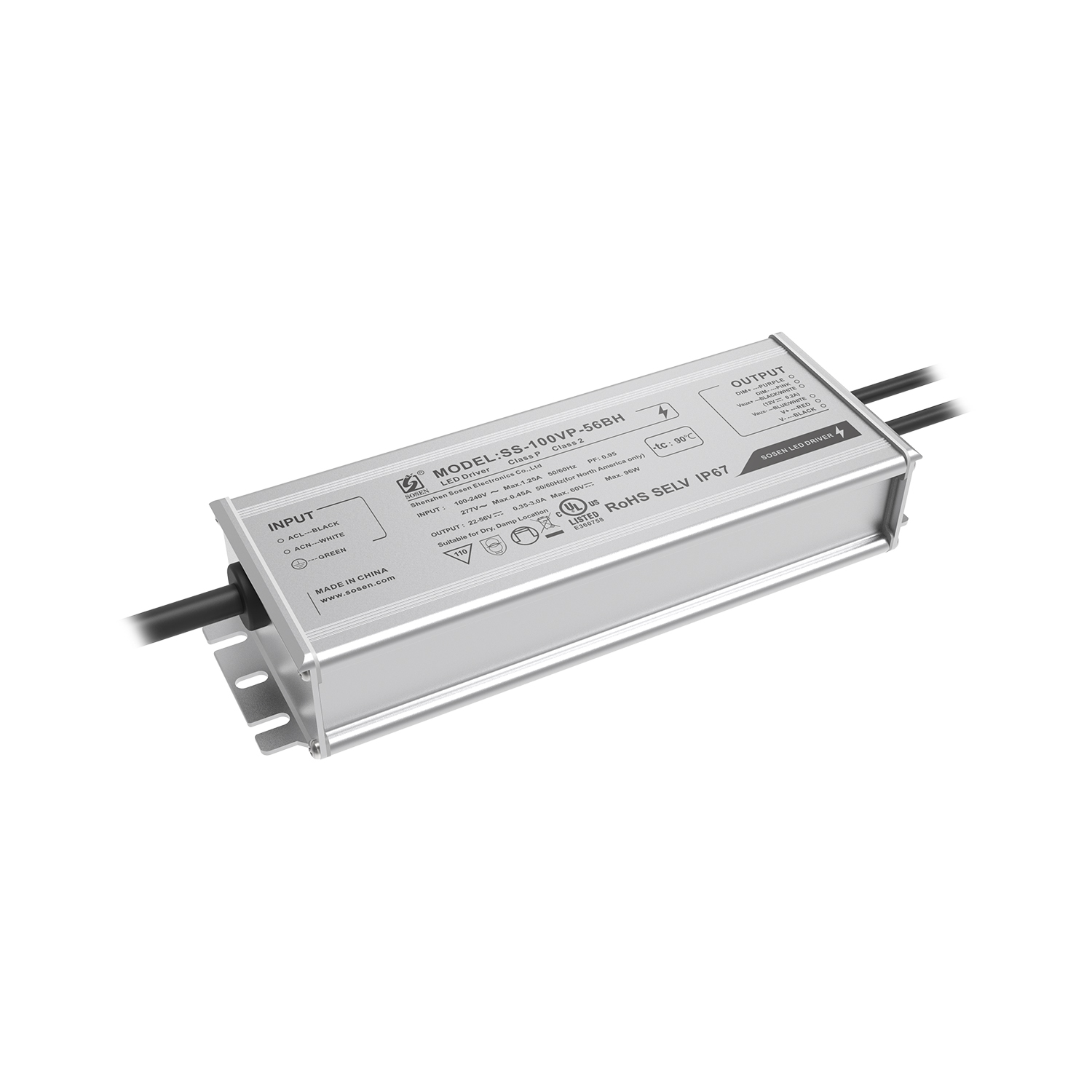 Sosen USA, Inc SS-100VP-56BH electronic component