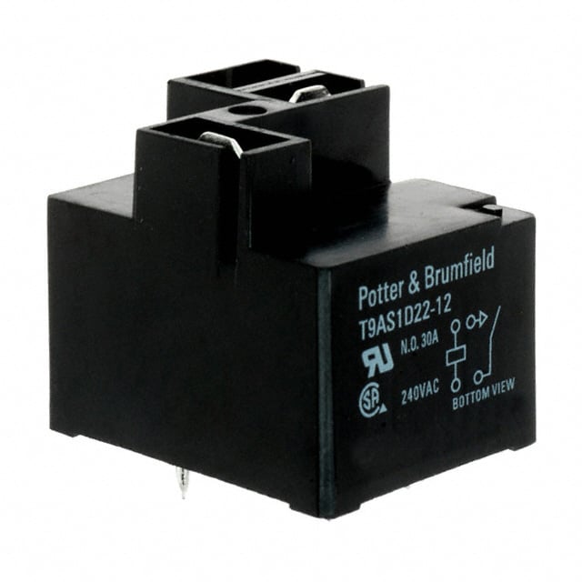TE Connectivity Potter & Brumfield Relays T9AS1D22-24 electronic component