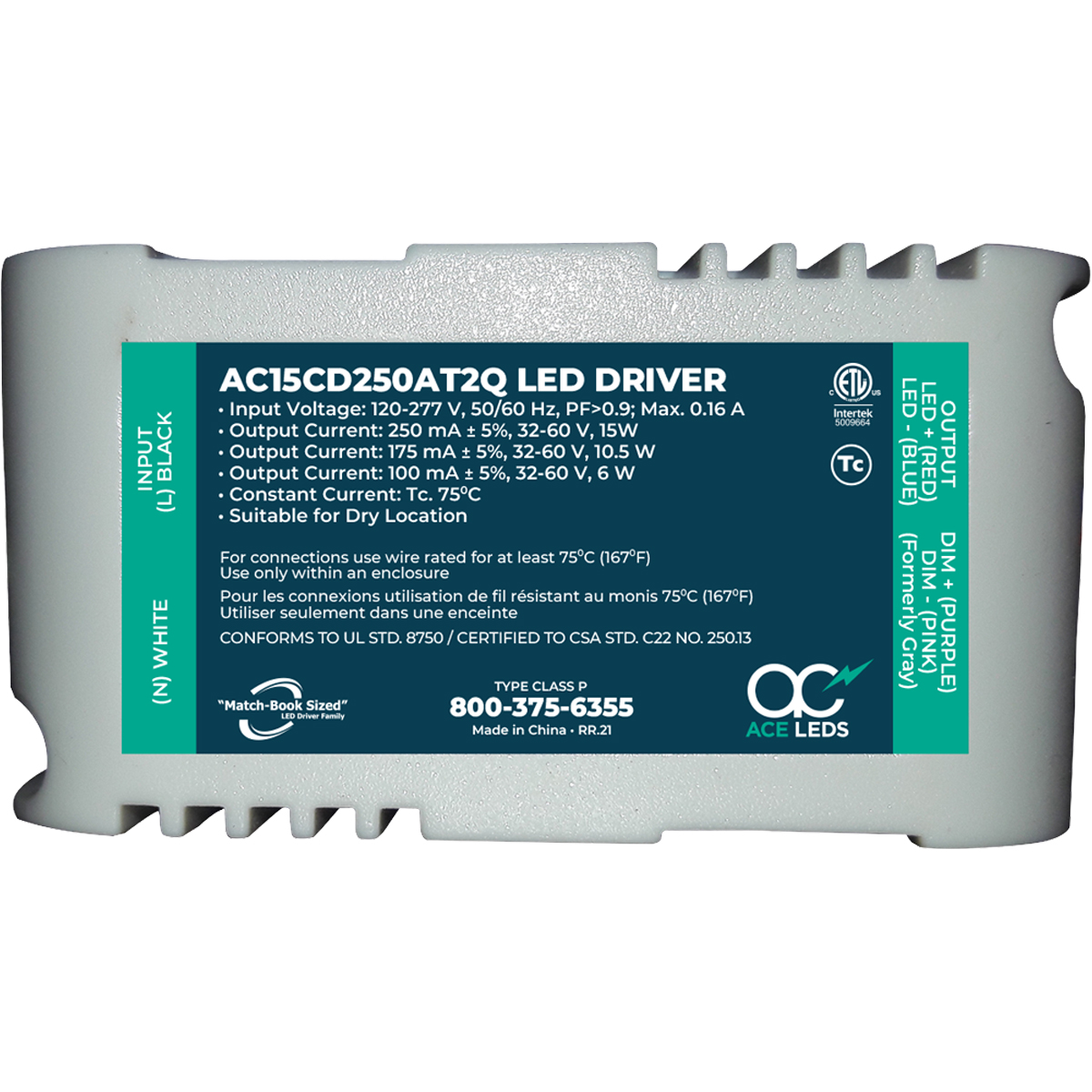 AC Electronics AC15CD250AT2Q electronic component