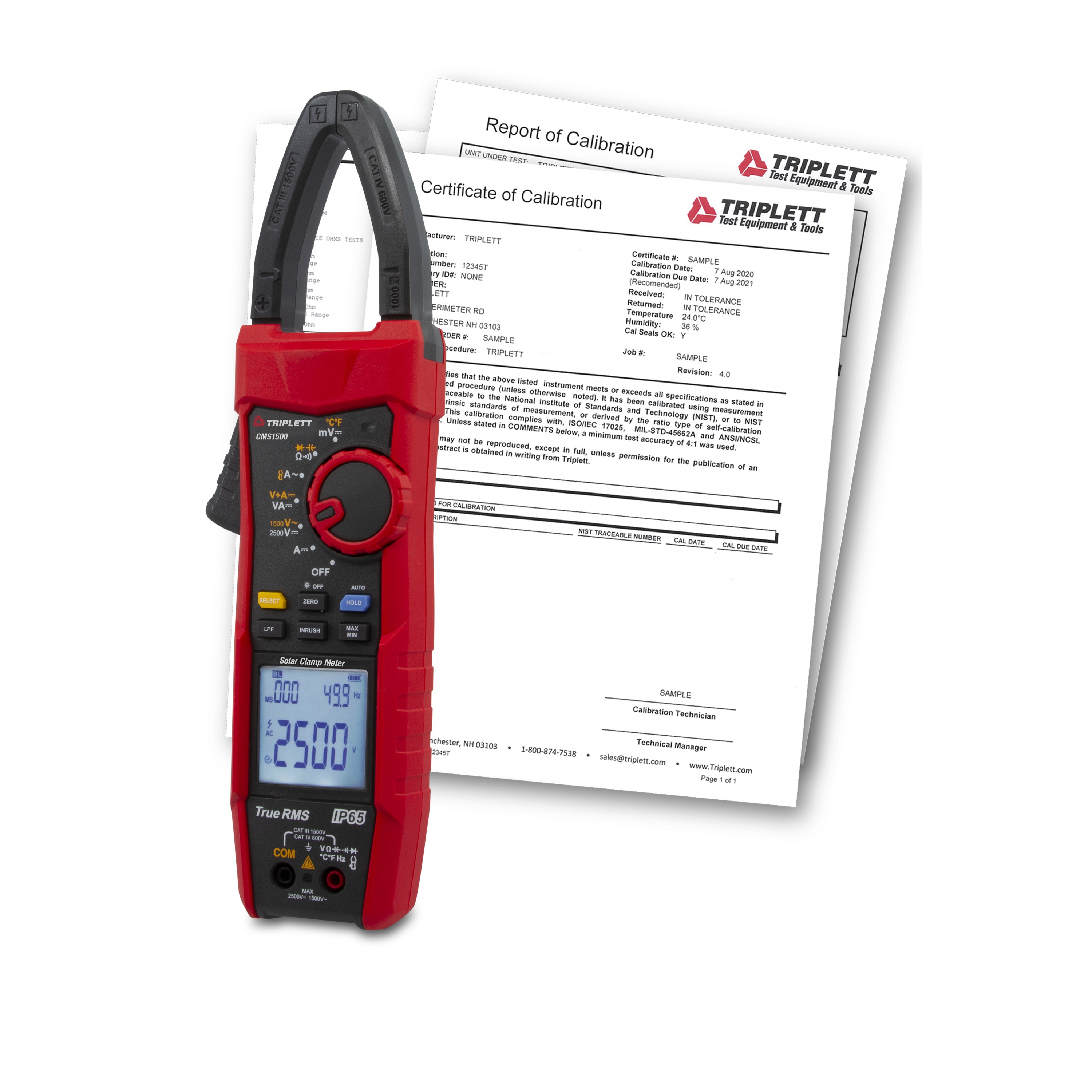 Triplett Test Equipment and Tools CMS1500-NIST electronic component
