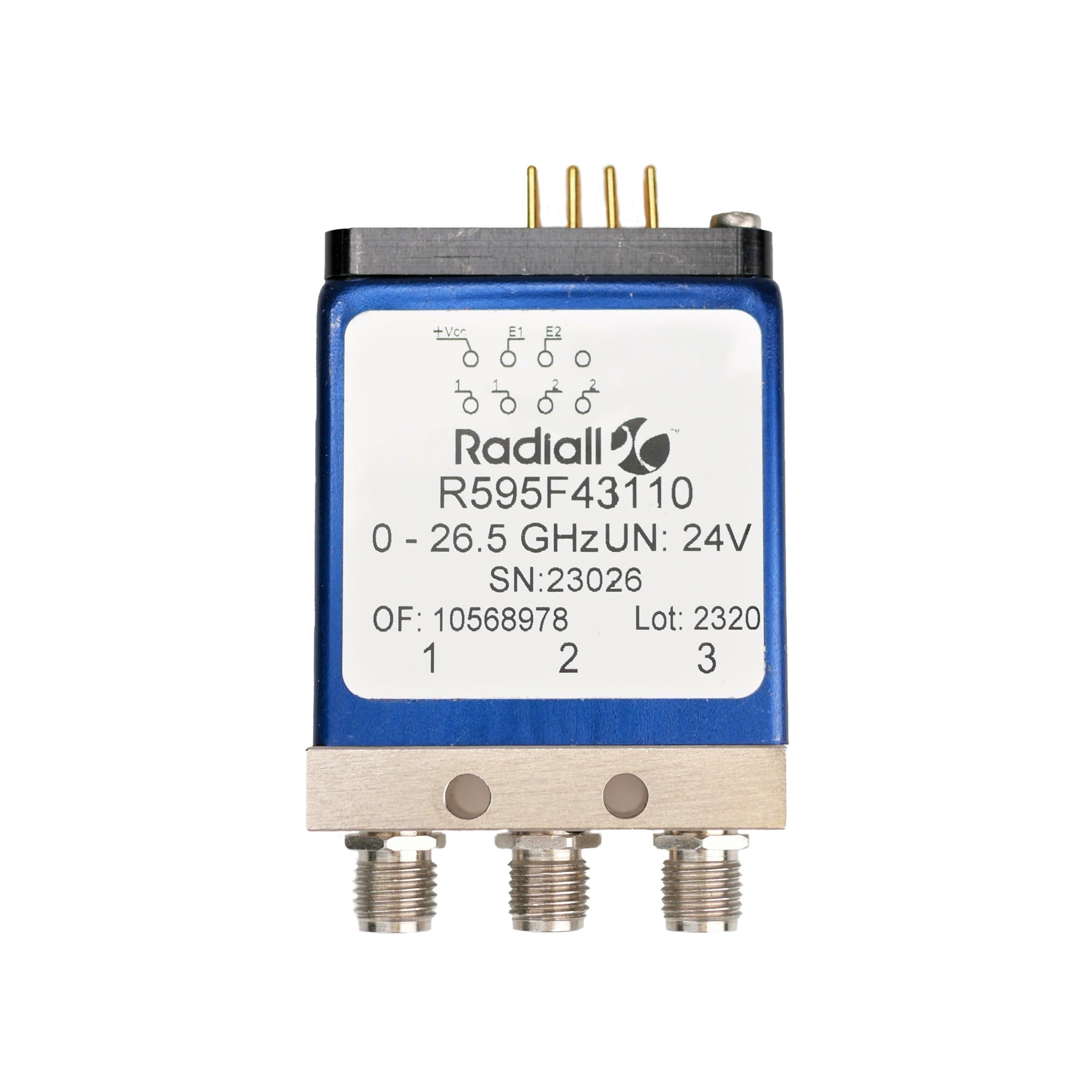 Radiall USA, Inc. R595443110 electronic component