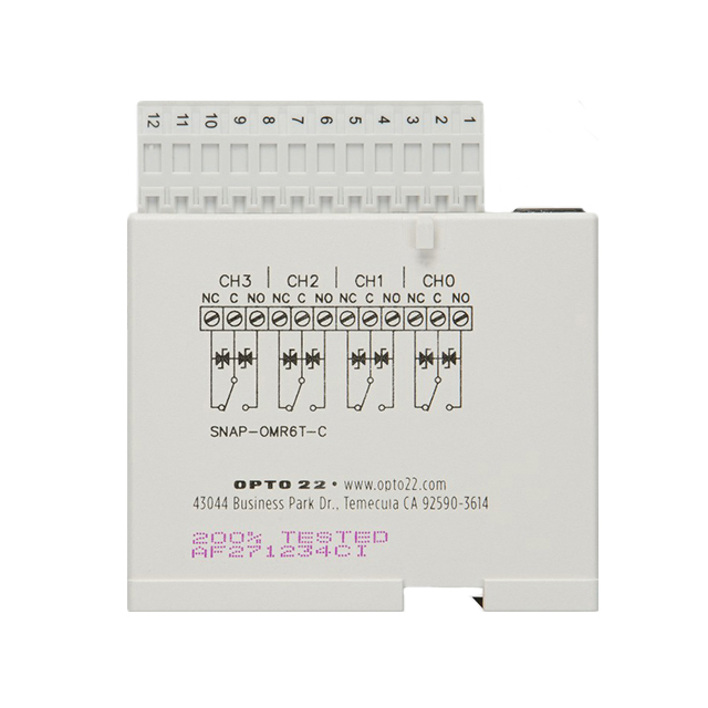 Opto 22 SNAP-OMR6T-C electronic component