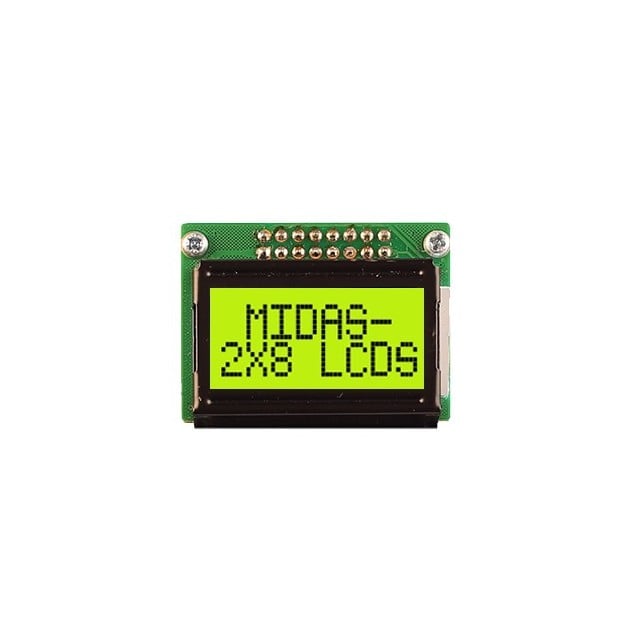Midas Displays MC20805B6W-SPTLY3.3-V2 electronic component