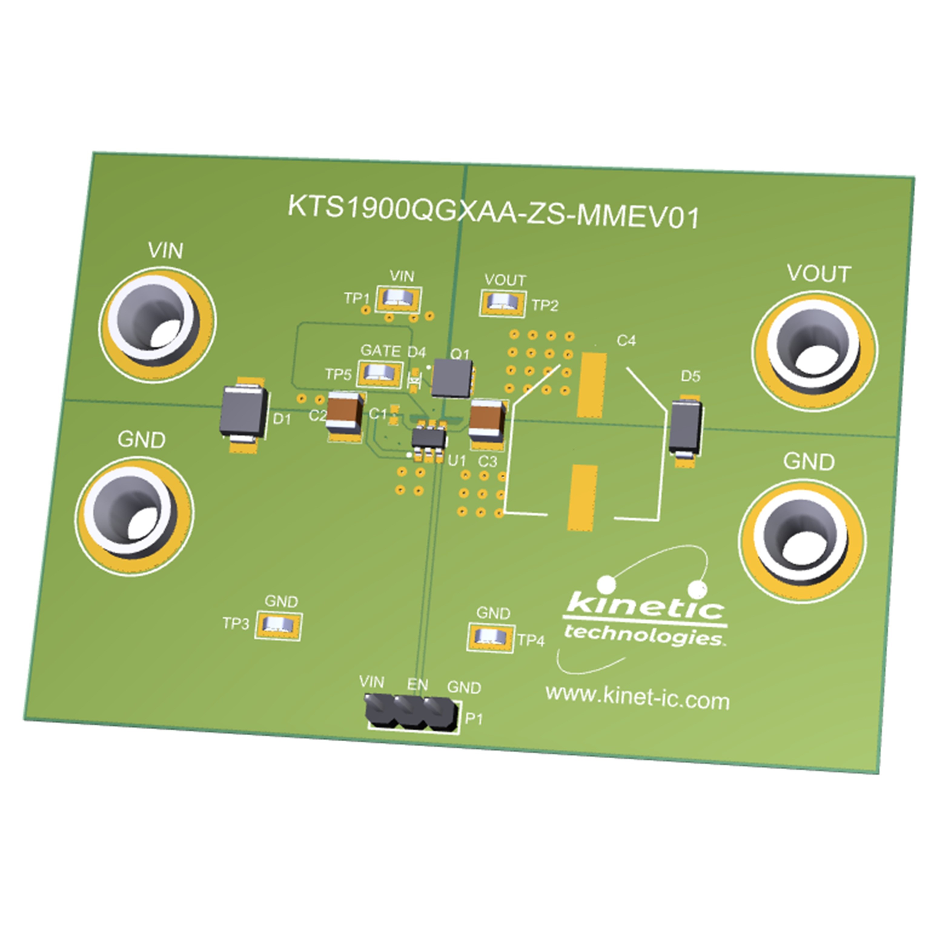 Kinetic Technologies KTS1900QGXAA-ZS-MMEV01 electronic component