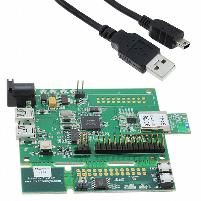Inventek Systems ISM43340-M4G-EVB-C electronic component