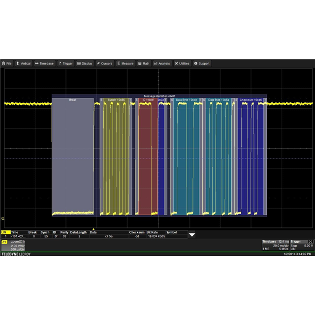 Teledyne LeCroy T3DSO2000A-FLEXRAY electronic component