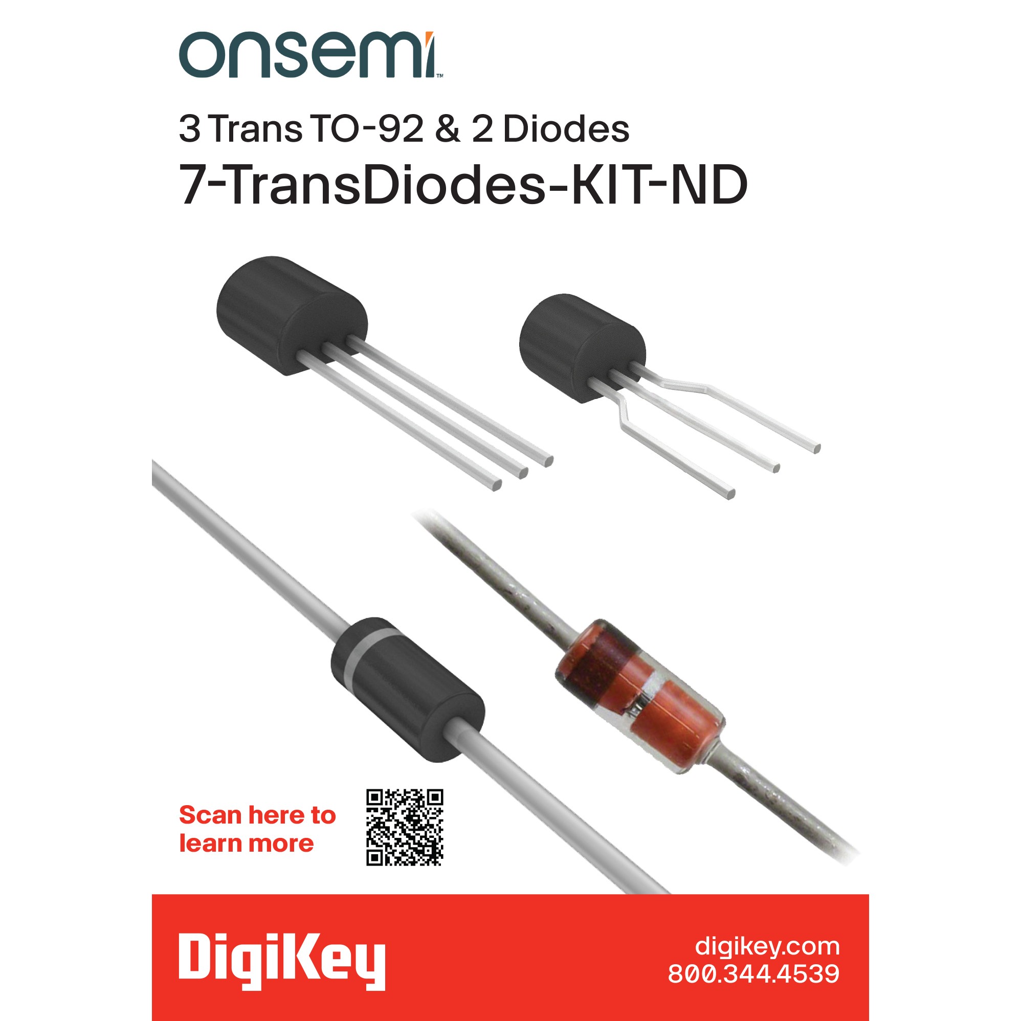 onsemi TRANSDIODES electronic component