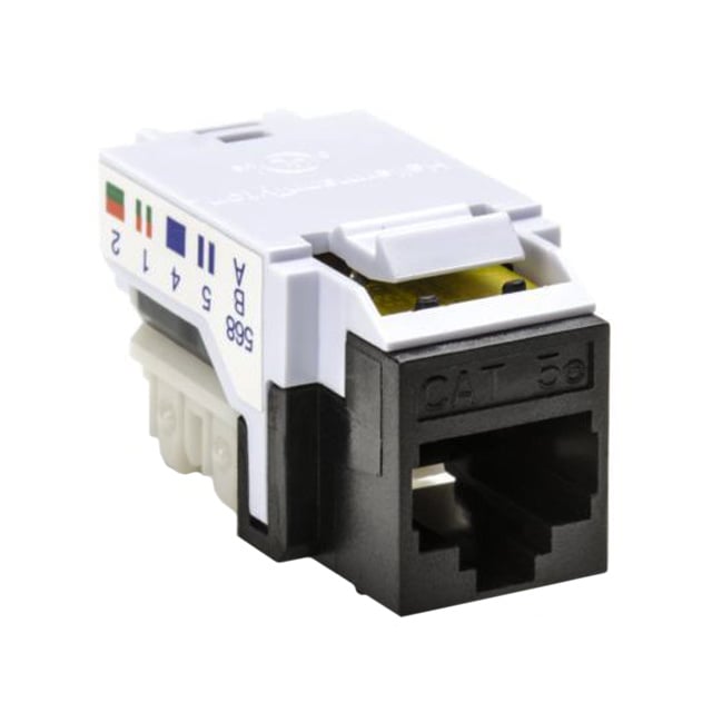 HellermannTyton RJ45FC5E-BLK electronic component
