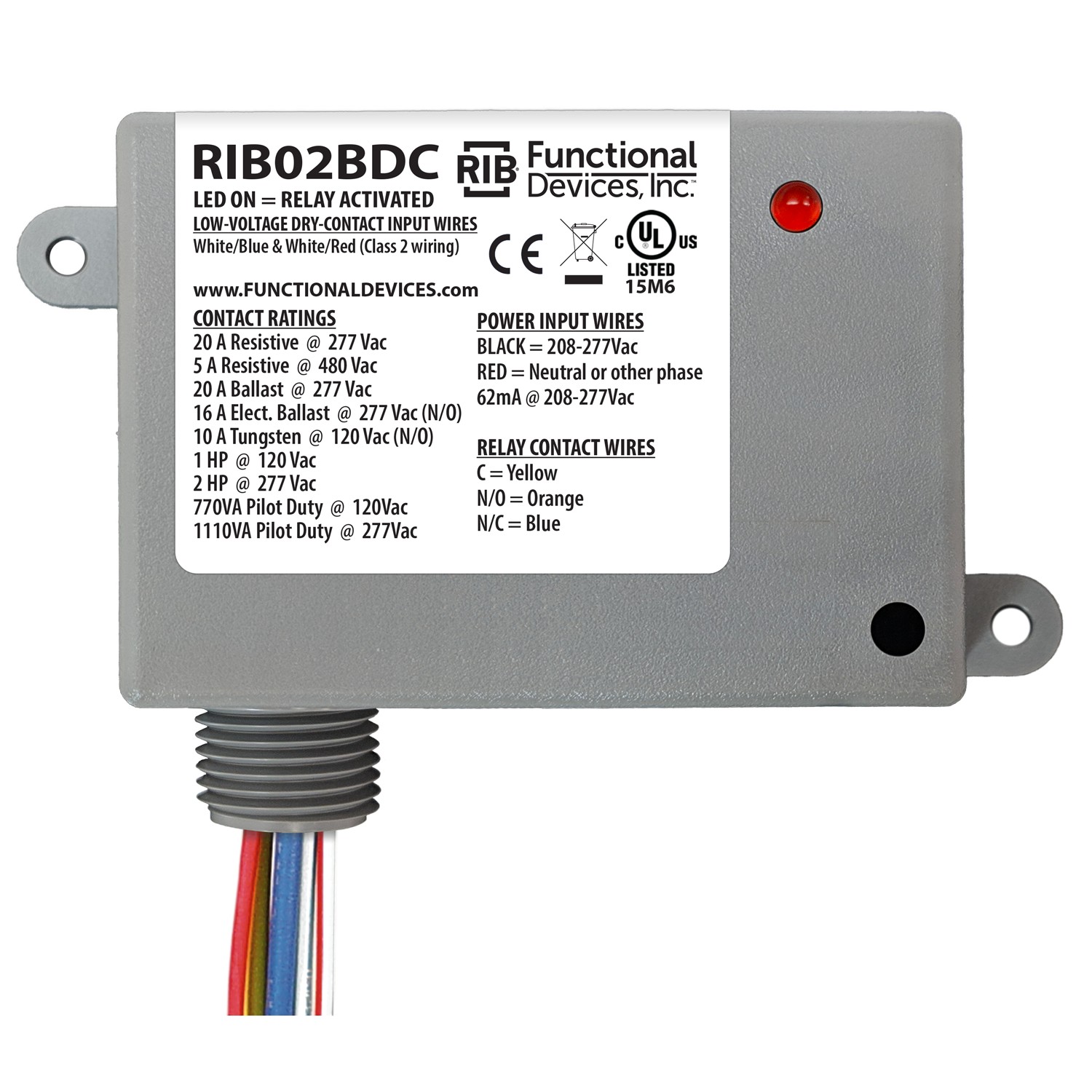 Functional Devices RIB02BDC electronic component