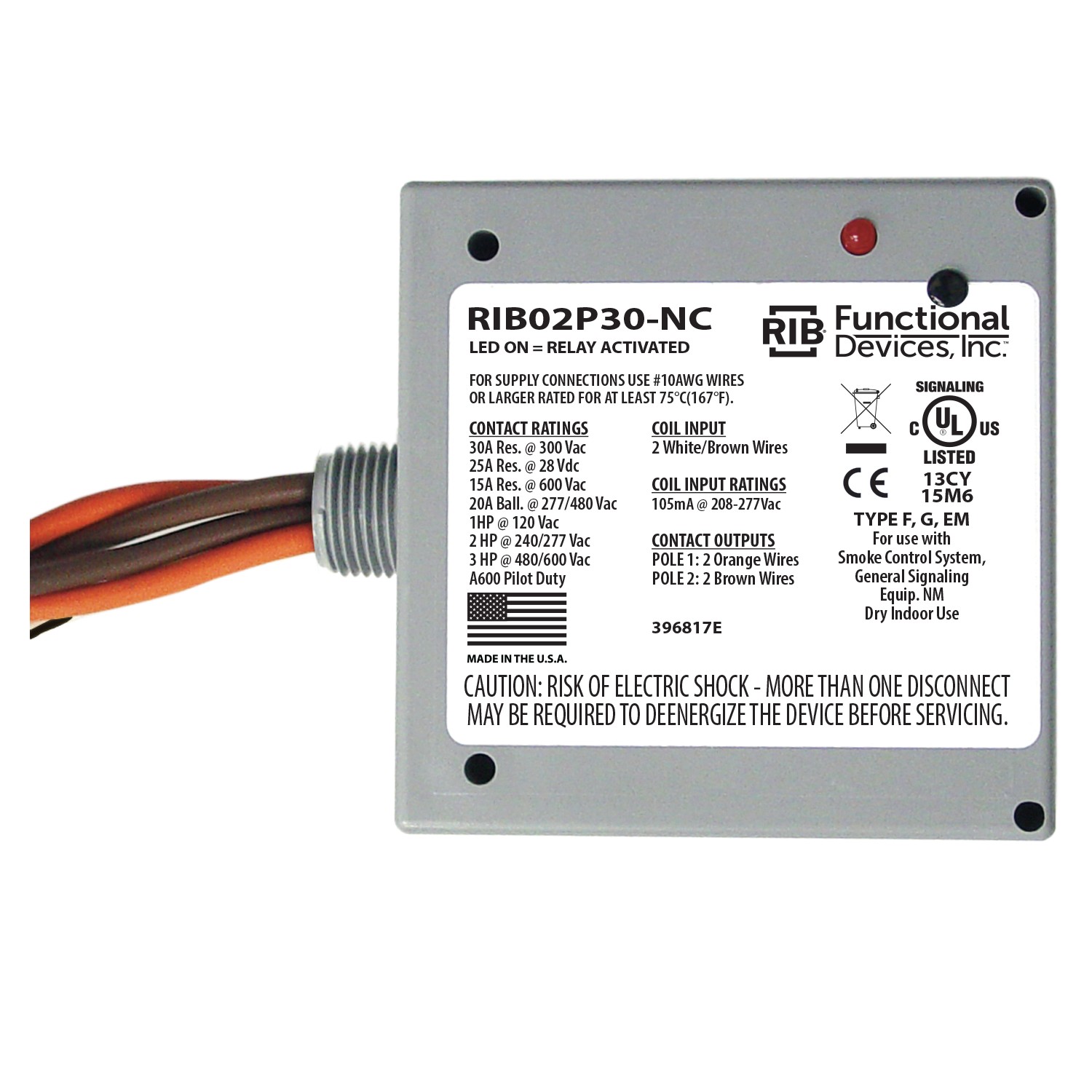 Functional Devices RIB02P30-NC electronic component