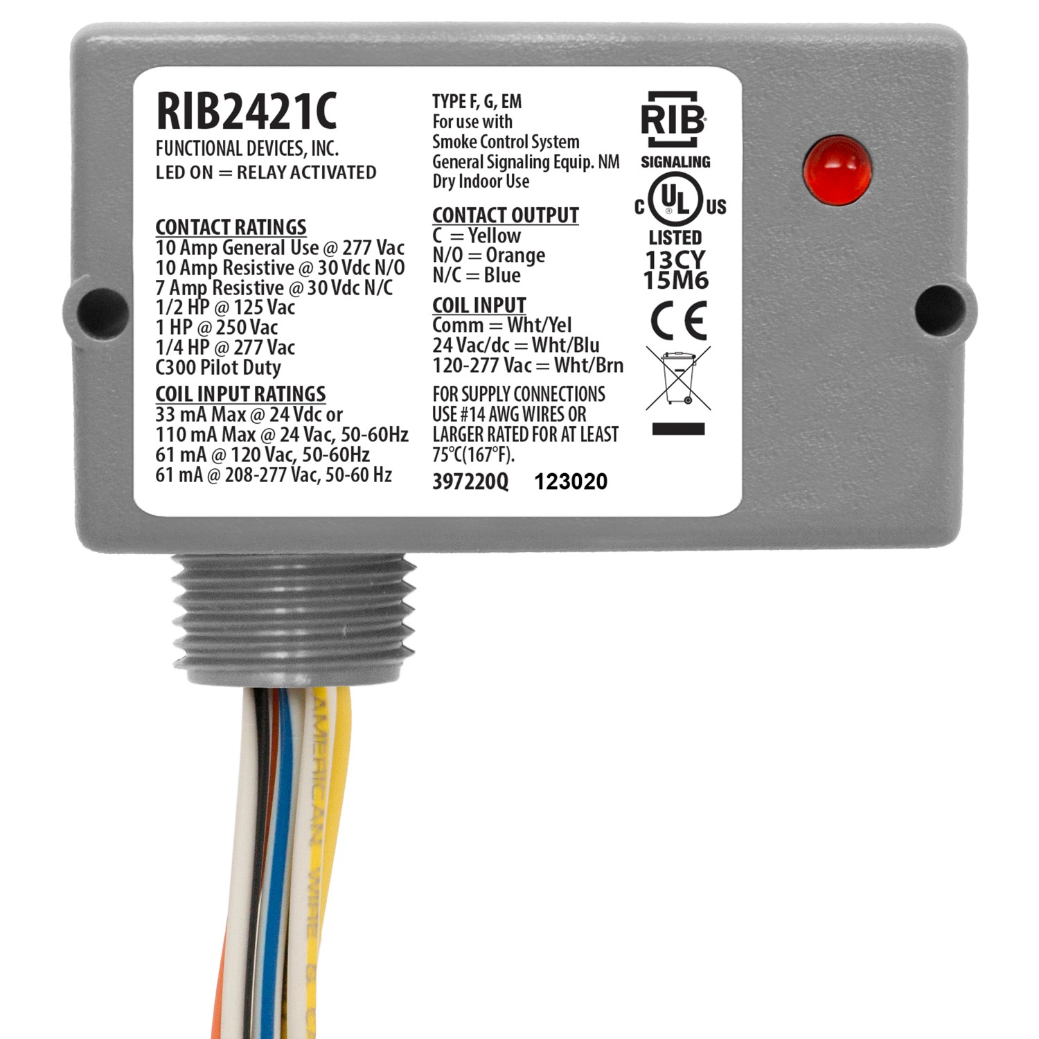 Functional Devices RIB2421C electronic component