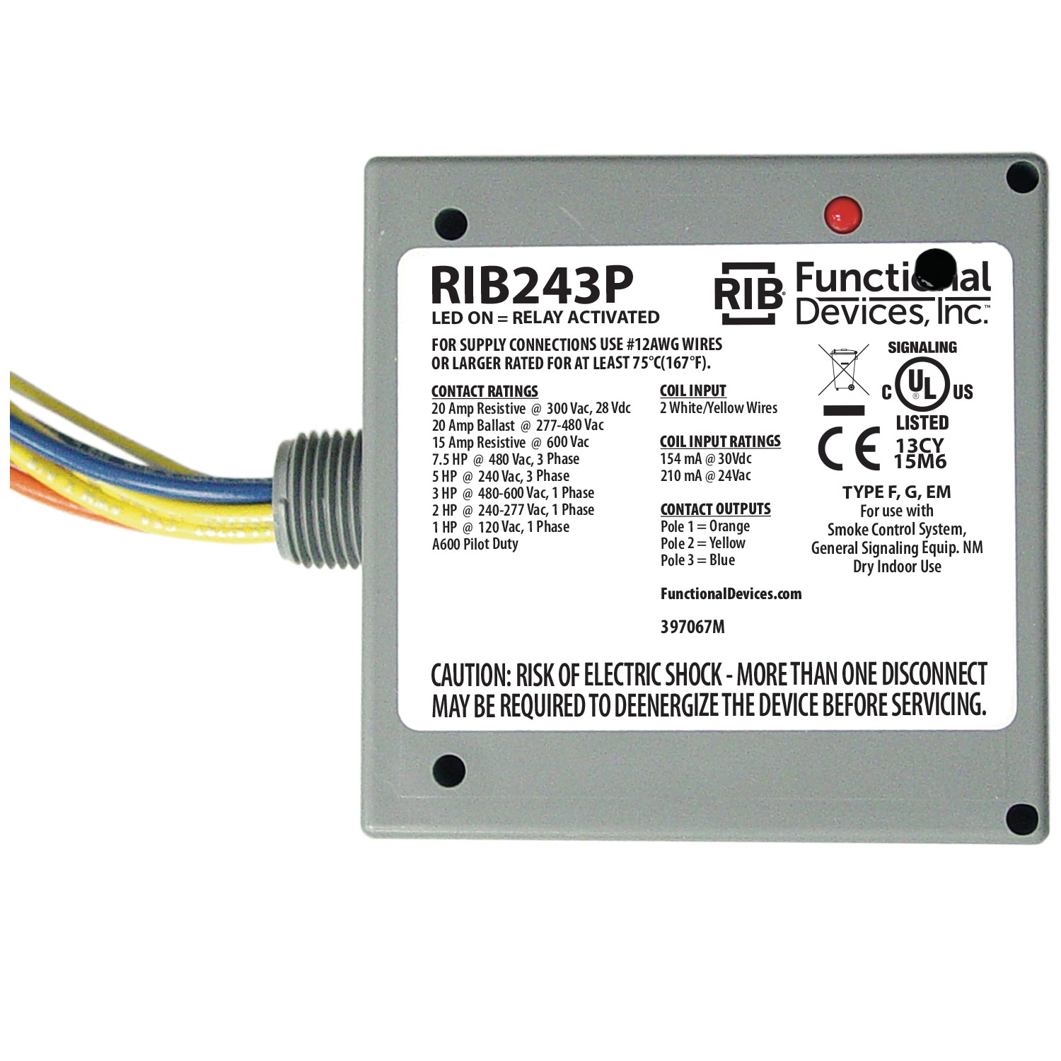Functional Devices RIB243P electronic component