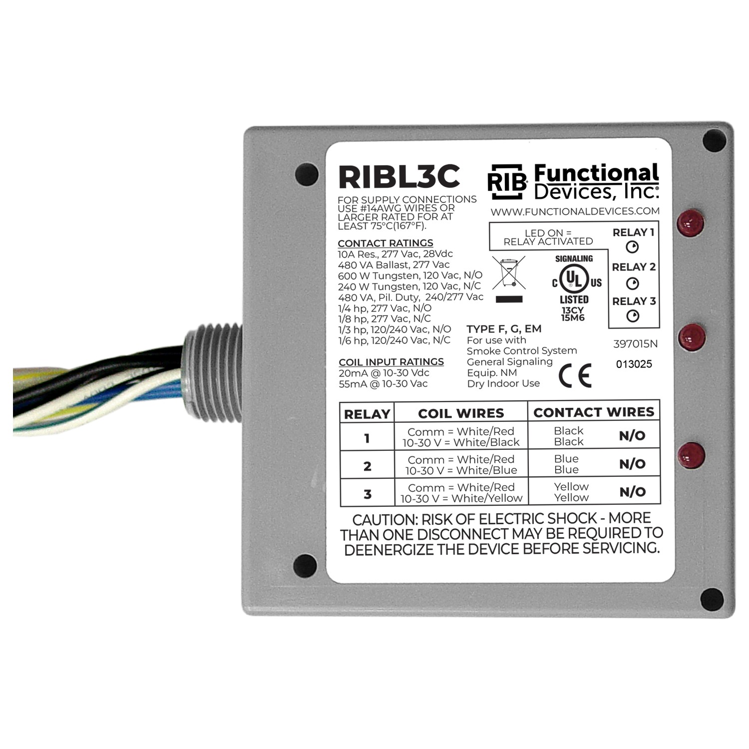Functional Devices RIBL3C electronic component