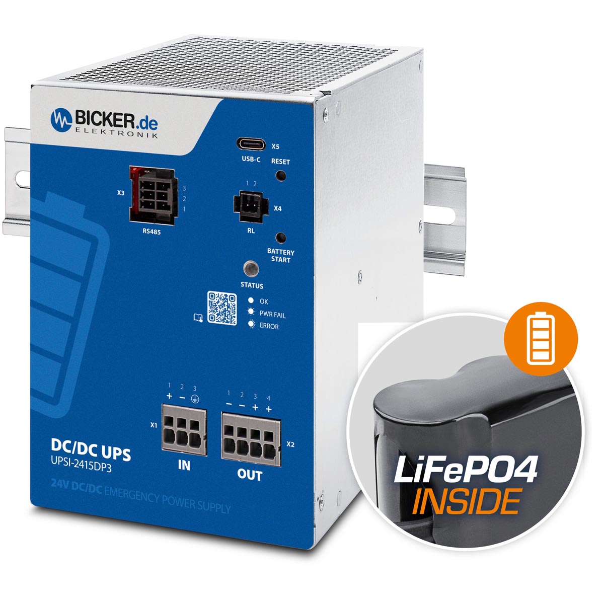 Bicker Elektronik GmbH UPSI-2415DP3 electronic component