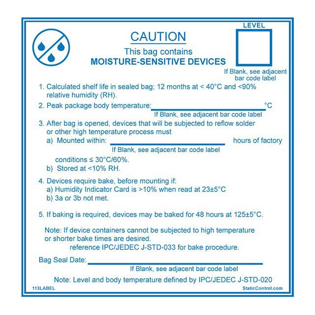 SCS 113LABEL electronic component
