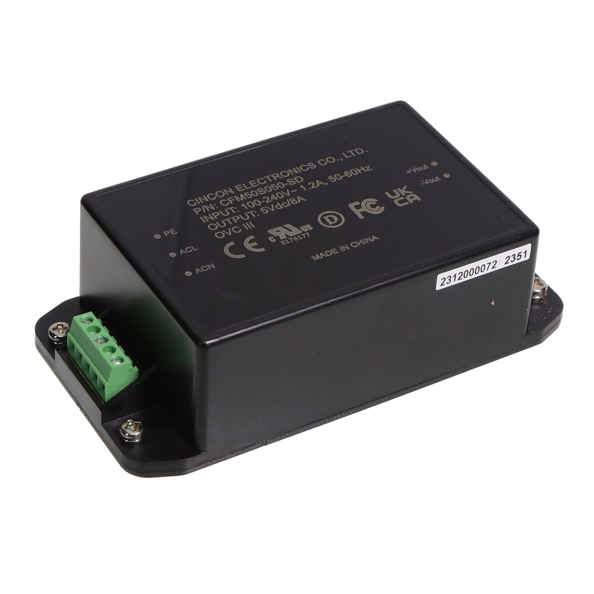 Cincon Electronics Co. LTD CFM50S050-SD electronic component