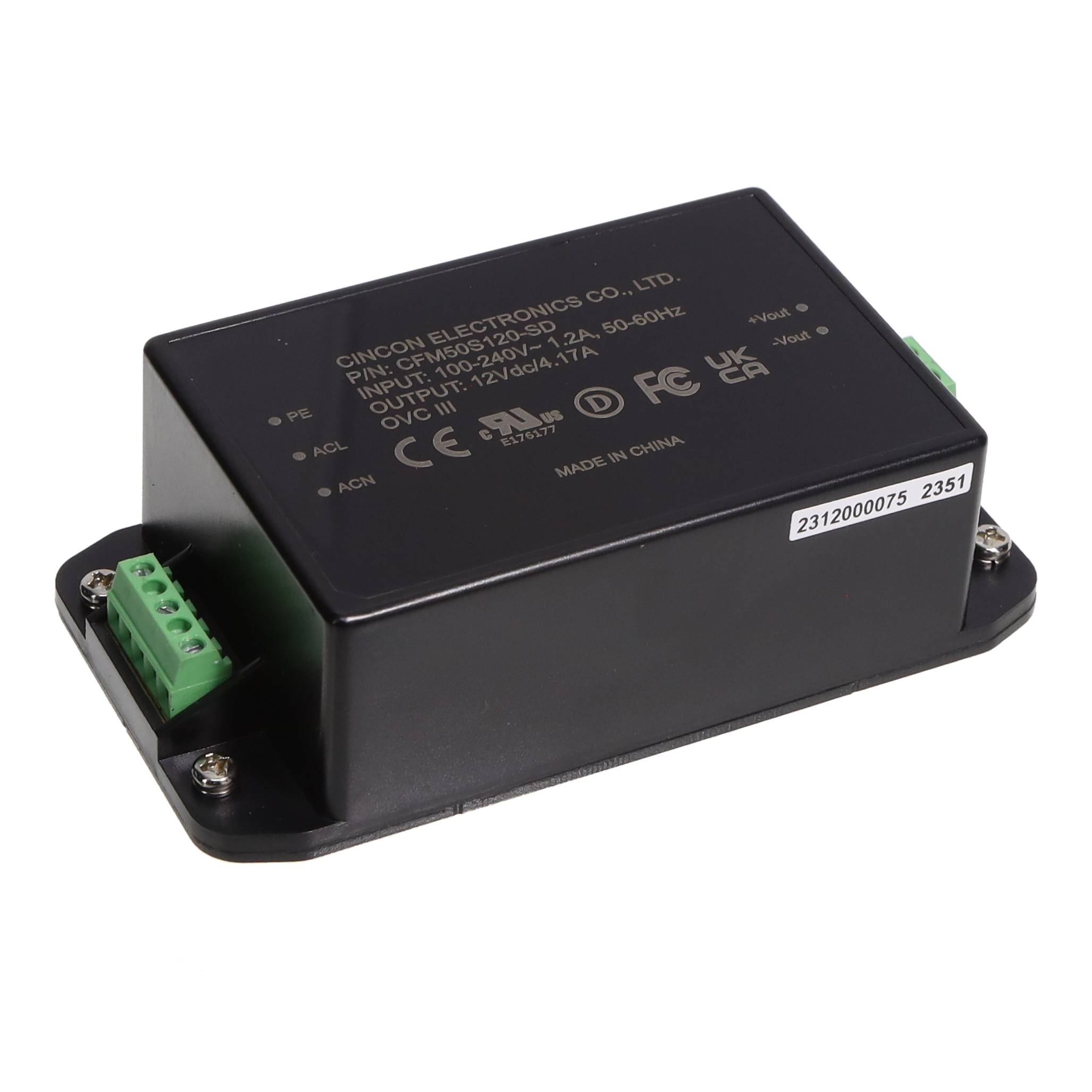 Cincon Electronics Co. LTD CFM50S120-SD electronic component