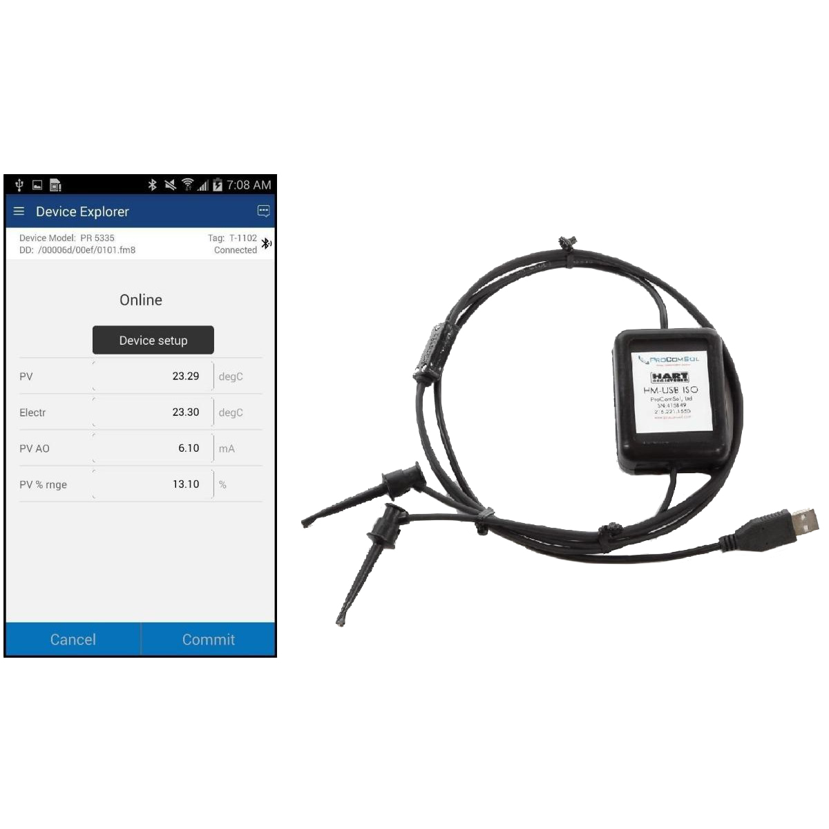 ProComSol, Ltd. COM-DROID-USB electronic component