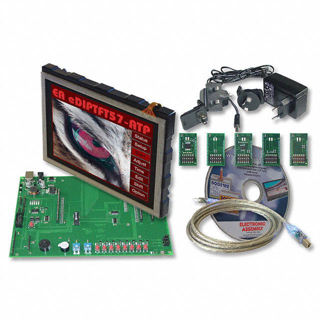 Display Visions EA EVALEDIPTFT57 electronic component