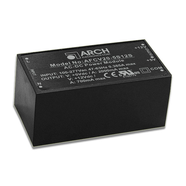 ARCH Electronics Corp AFCV20-5S12S electronic component