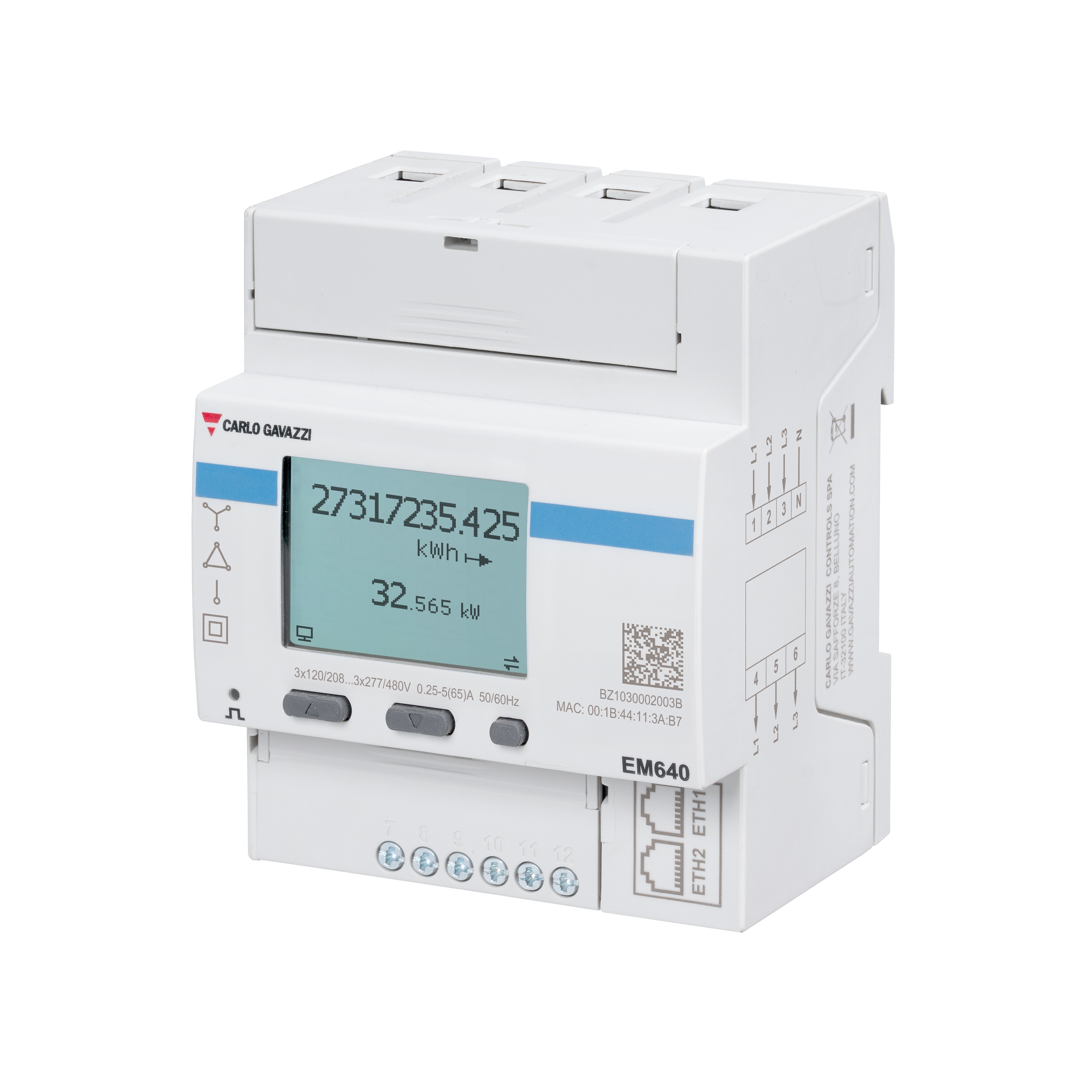 Carlo Gavazzi Inc. EM640BAV23XE2XXX electronic component