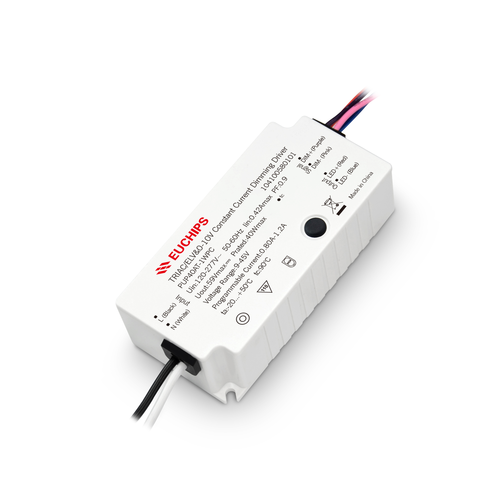 Euchips Electronics Inc PUP40AT-1WPC electronic component