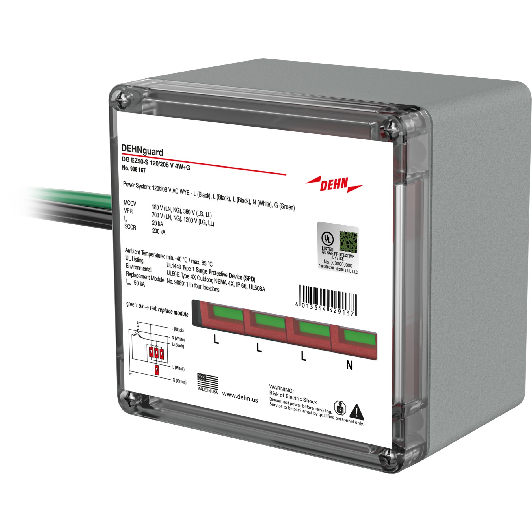 DEHN 908 167 electronic component