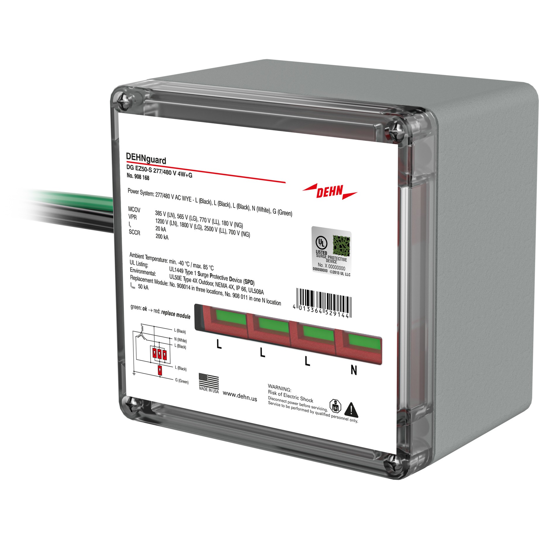 DEHN 908 168 electronic component