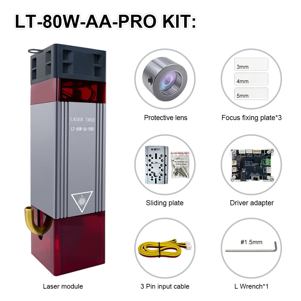 LASER TREE LT-80W-AA-PRO-KIT-24V electronic component