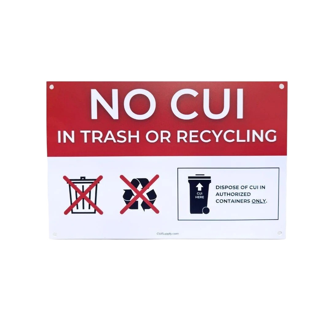 CUI Supply NO-CUI-IN-TRASH-SIGN electronic component