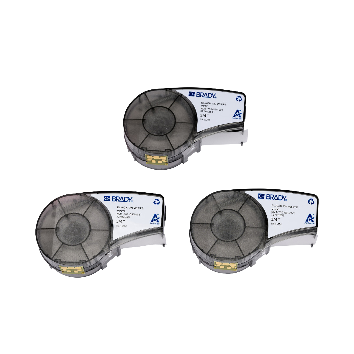 Brady Corporation M21-750-595-WT-3PK electronic component