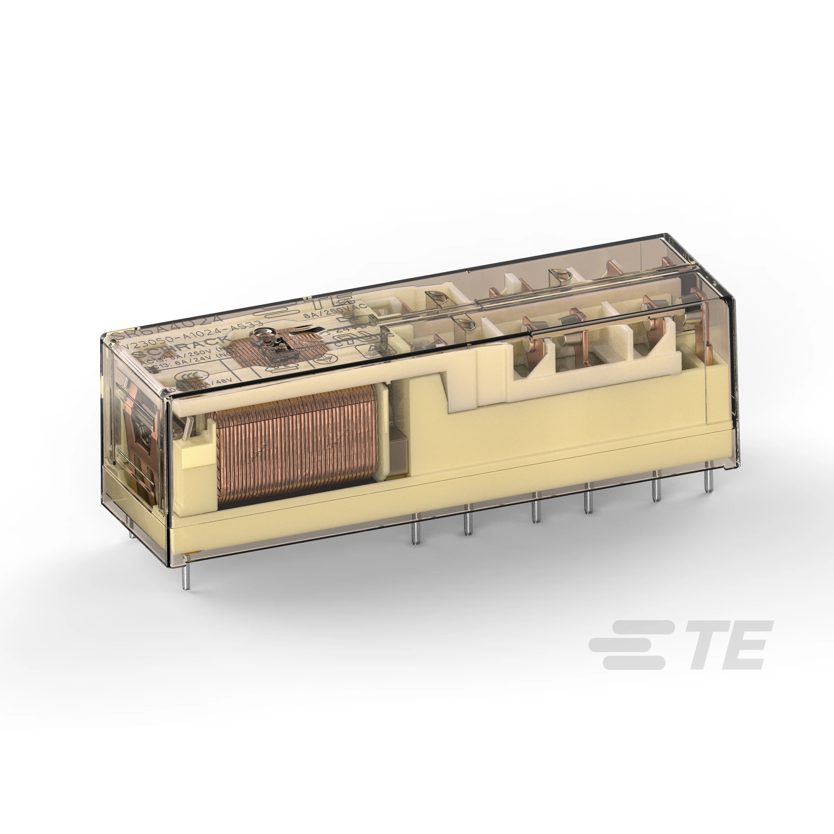 TE Connectivity Potter & Brumfield Relays V23050A1048A533 electronic component