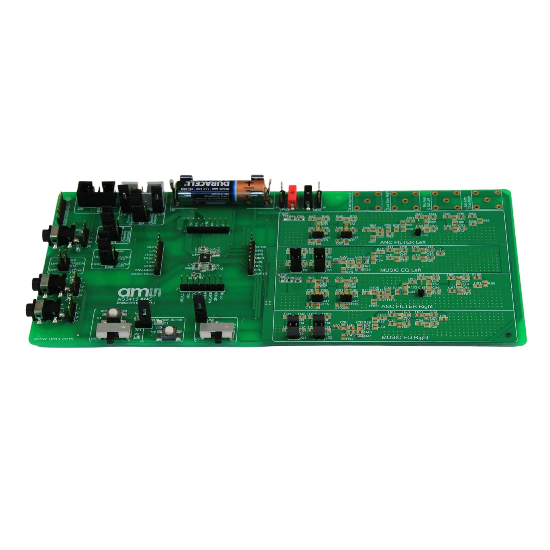 ams-OSRAM USA INC. DEMOBOARD AS8579 CAPACITIVE SENSING electronic component