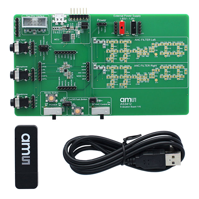 ams-OSRAM USA INC. AS3412 EVALUATION KIT electronic component